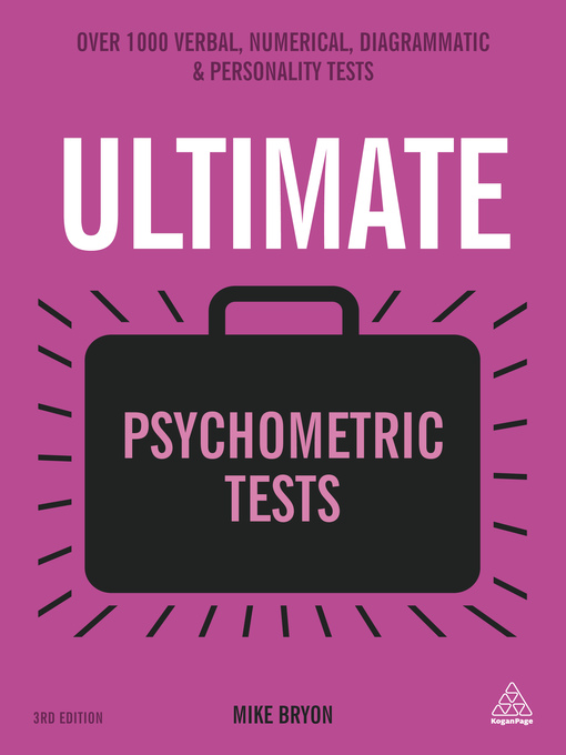 Title details for Ultimate Psychometric Tests by Mike Bryon - Available